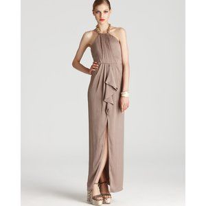 Long Dress Halter Chain-Link